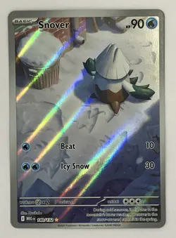 Pokemon TCG Snover Card 140/132 - Image 1