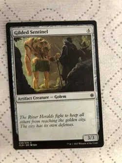 Gilded Sentinel Ixalan 239/279 MTG Magic The Gathering - Image 1