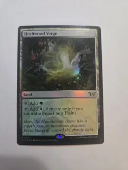 MTG - Hushwood Verge - Duskmourn: House of Horror - Foil - NM - Image 1