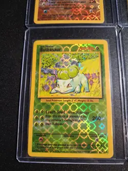 Vintage Pokemon Vending Machine Sticker Cards Base Set Holofoil Lot 4 WOTC - Image 5