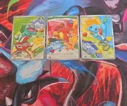 Pokemon First Partner Series 1 Charmander, Bulbasaur, Squirtle. English. - Image 1