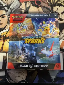 Pokemon TCG Scarlet & Violet Surging Spark Booster Bundle English Sealed - Image 1