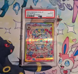 PSA 10 | 2024 Pokemon Terastal Festival Sylveon Ex Secret Art Rare 212/187 - Image 1