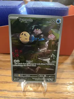 Pokemon Tympole 103/086 SV: Black Bolt Illustration Rare Full Art Holo Eng 2025 - Image 2