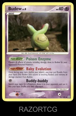 BUDEW 33/100 UC STORMFRONT POKEMON LP - Image 1