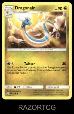 DRAGONAIR 149/236 UC UNIFIED MINDS POKEMON LP - Image 1