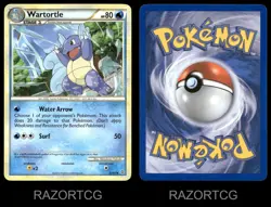 WARTORTLE 42/95 UC HGSS UNLEASHED POKEMON LP - Image 4
