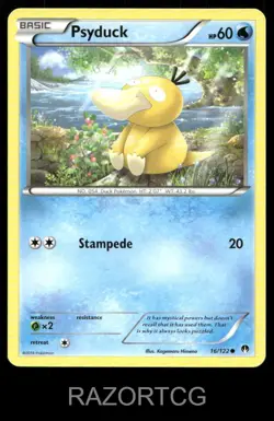 PSYDUCK 16/122 C BREAKPOINT POKEMON LP - Image 1