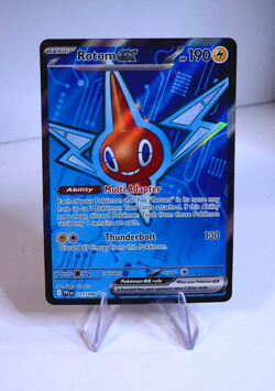 Pokemon TCG Rotom ex 111/094 Me02 Phantasmal Flames Ultra Rare Full Art Holo - Image 1