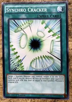 Yu-Gi-Oh Synchro Cracker HSRD-EN013 1st Edition Common NM - Image 1
