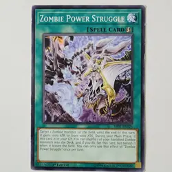 Zombie Power Struggle - SR07-EN024 - HP/DMG - 1st ed - Common - Yugioh - Image 1