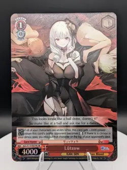 Weiss Schwarz Azur Lane Vol. 2: Lutzow SR (NM) English - Image 1