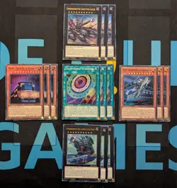 Earth Machine Train Deck Core 15 Cards BLZD Blazing Dominion YuGiOh - Image 1