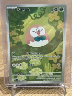 Pokemon TCG Rowlet 090/088 Perfect Order Secret Rare M/NM Card - Image 1