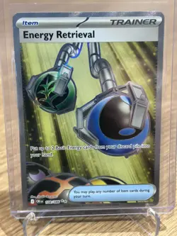 Pokemon TCG Energy Retrieval Trainer Card Chaos Rising 108/086 Mint - Image 1