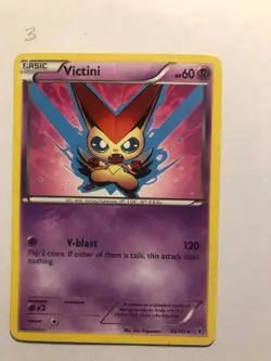 Victini 43/101 Pokemon TCG Black & White Noble Victories - LP-MP - 43/101 - Image 1