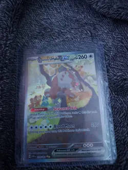 Twilight Masquerade Bloodmoon Ursaluna ex 216/167 Rare Full Art Holo ENG - Image 1