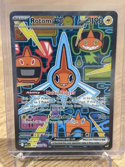 Pokemon TCG Rotom EX 126/094 Me02: Phantasmal Flames Special Illustration Rare - Image 1