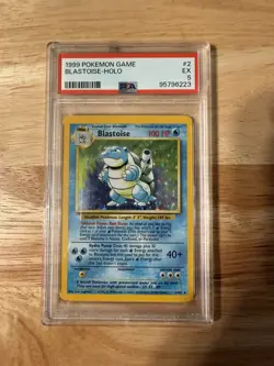 Pokemon TCG Base Set Unlimited Charizard, Venusaur, Blastoise PSA 5 - Image 4