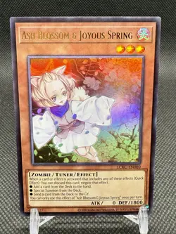 Yu-Gi-Oh! Ash Blossom & Joyous Spring - Unlimited - LCKC-EN080 - Image 1