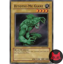 Yugioh Hitotsu-Me Giant DB1-EN099 Common NM - Image 1