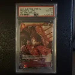 ONE PIECE MONKEY D. LUFFY AWAKENING OF THE NEW ERA 1ST ANNIVERSARY #012 PSA 10 - Image 1