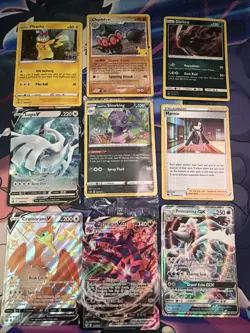 Pokemon 9 Card Lot - Image 1