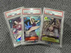 Lot Of 3 Boa Hancock One Piece Cards - Image 1