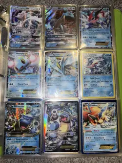 Massive Pokemon Card Lot! 21 Pages Packed with Rare GX EX Vintage Holos - Image 1