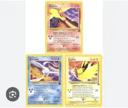 SEALED COMPLETE SET Pokemon Legendary Birds Promo Cards Articuno Moltres Zapdos - Image 3