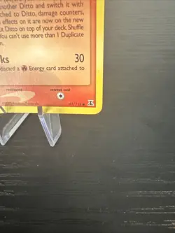 Pokemon TCG Ditto Charmander Card 61/113 Regular HP/DMG - Image 5