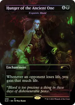 Hunger of the Ancient One *Foil Borderless* - SLD - NM - Magic The Gathering MTG - Image 1