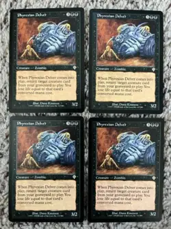 MTG- Phyrexian Delver x4 - Invasion - Image 1
