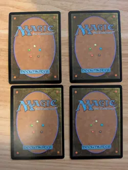 MtG *FOIL* Signed Path to Exile x4, FNM Promo, German, Near Mint - Image 2
