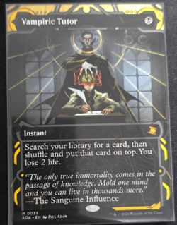 Vampiric Tutor Secrets of Strixhaven: Mystical Archive Regular - Image 1