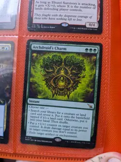 x1 Archdruid's Charm MKM MTG 151 RARE M/NM 1x - Image 1