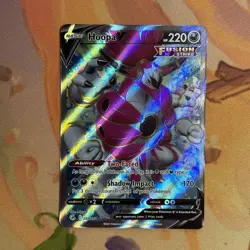 Hoopa V 253/264 Full Art Ultra Rare Swsh08: Fusion Strike Pokemon - Image 1