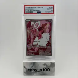 Pokemon Enamorus 180/167 Scarlet & Violet Twilight Masquerade HOLO #180 - PSA 10 - Image 1