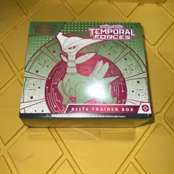 Pokemon TCG Scarlet & Violet Temporal Forces Elite Trainer Box ETB Factor Sealed - Image 1