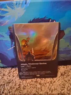 Adagia, Windswept Bastion (Borderless) Edge of Eternities Foil 277 - Image 1