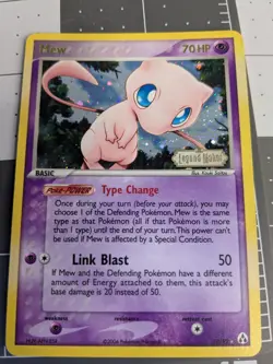 Pokemon Mew Legend Maker Holo Rare 10/92 LP - Image 1