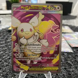 Mega Audino ex - ASC ME: Ascended Heroes #253/217 Ultra Rare Holofoil NM Pokemon - Image 1