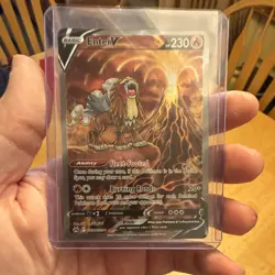 Pokemon Company Entei V GG36/GG70 Crown Zenith Galarian Gallery Holo UR 230 - Image 1