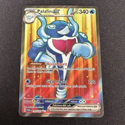 Palafin EX 193/167 Full Art Twilight Masquerade Pokemon TCG - NM/M - Image 1