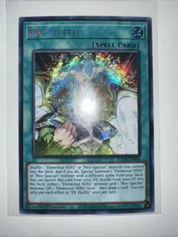 EN Shuffle BLCR-EN008 Secret Rare Yu-Gi-Oh! 1st Edition NM - Image 1