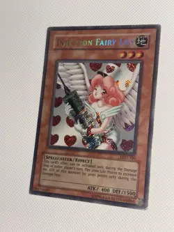 LOD-100 Injection Fairy Lily Secret Rare Yugioh Legacy Of Darkness Yugioh - Image 3