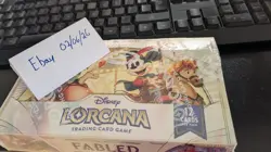 Disney Lorcana Set 9: Fabled Booster Box SEALED NEW - Image 1