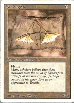 Magic the Gathering Ornithopter 3rd Edition Revised x1 MTG Free Shipping! - Image 1