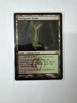 MTG Overgrown Tomb Return to Ravnica Rare Land Black Green Regular - Image 1