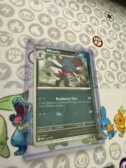 Pokemon Snibunna Weavile MEP 021 Promo Pokemon Karte Englisch - Image 1